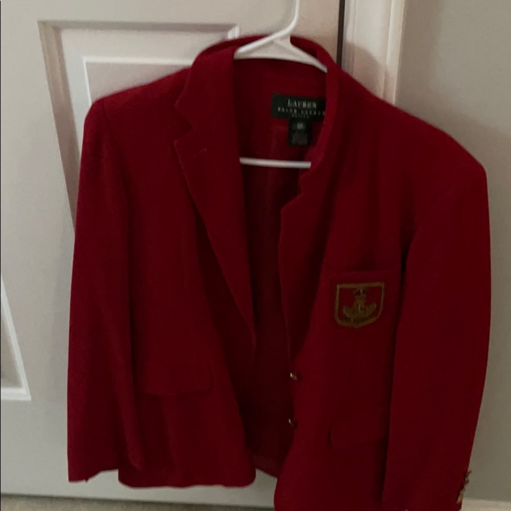 Red Ralph Lauren Blazer